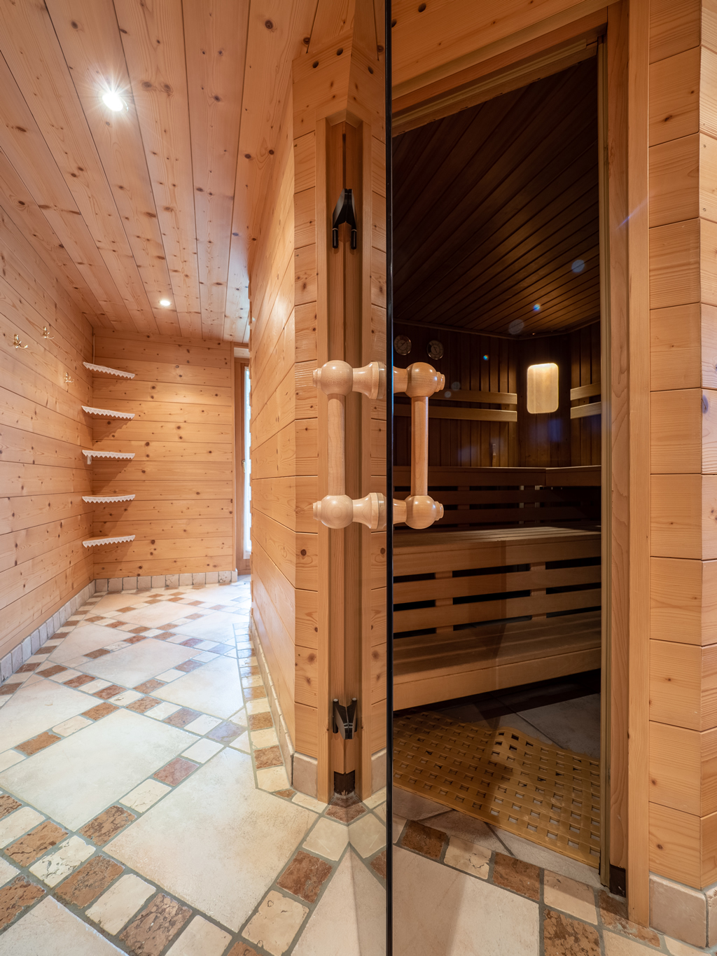 Sauna Zugang