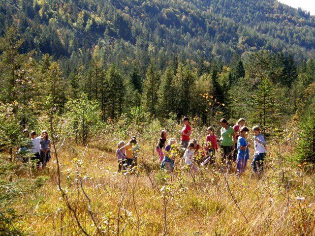 Kinder mit Naturpädagogischer Begleitung im Simonmoor