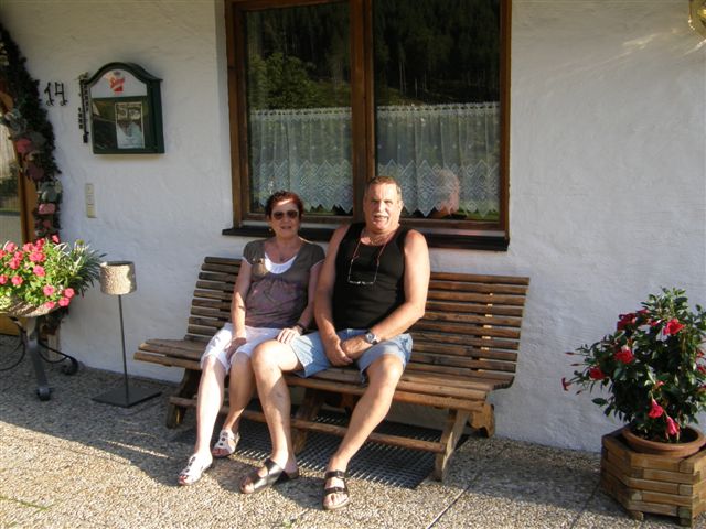 Günter und Karin in Hotel Brandtnerhof
